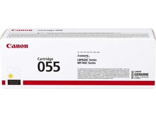Canon 055, 2100 Seiten, Gelb, 1 Stück(E)