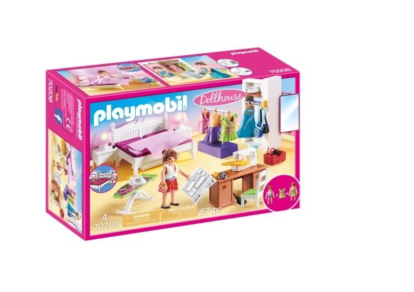Playmobil Dollhouse 70208, Sovrum, 4 År, AAA, Multifärg, Plast | Andra leksaksmärken - P-R - Playmobil | GameStuff