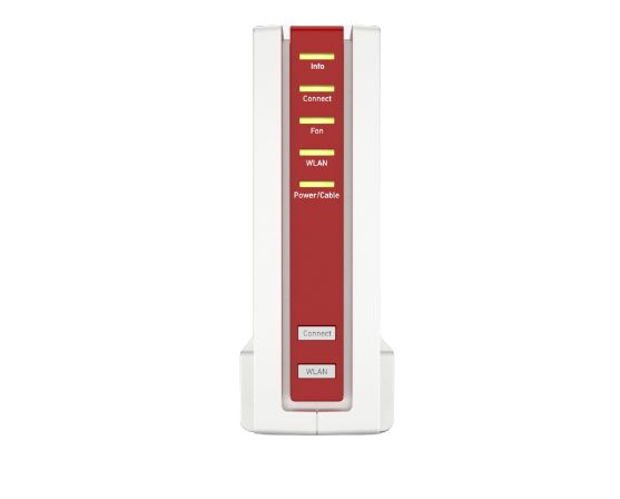 Avm Fritz!Box 6690 Cable - Trådløs Router - Kabel Mdm 4-Port Switch - 1Gbe, 2.5Gbe - Wi-Fi 6 - Dual Band - Voip Telefon Adapter (Dect)