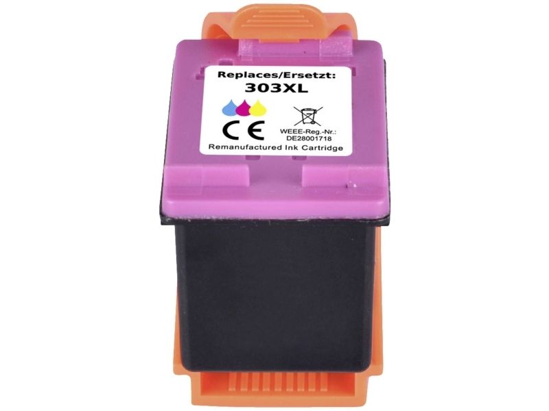 Renkforce Ink Erstatter Hp 303 Xl (T6n03ae) Kompatibel Cyan, Magenta, Gul Rf-5705438 (Rf-5705438)