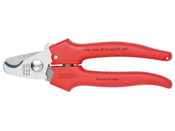 Knipex 95 05 165, Plast, Rostfritt stål, Röd, Rostfritt stål, 165 mm, 111 g | Verktyg & Verkstad - Handverktyg - Kabelsax | GameStuff