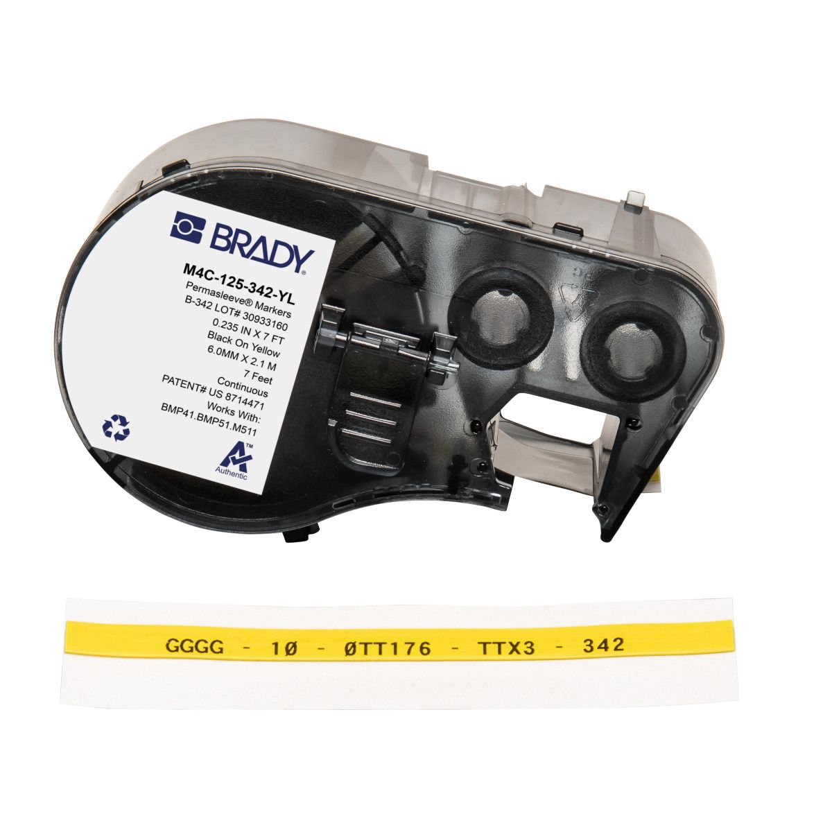 Brady M4c-125-342-Yl
