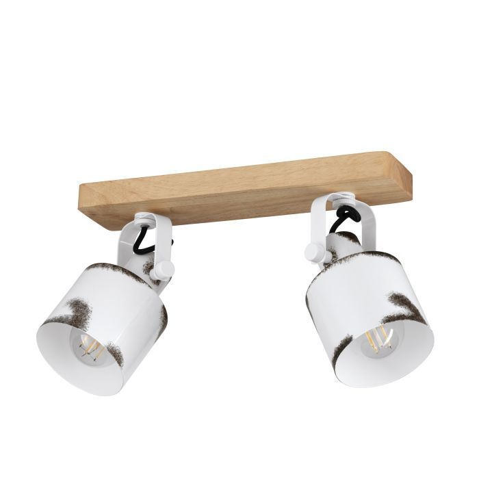 Eglo Kilburn Schiene 2Xe27 Natur/Weiss-Natur