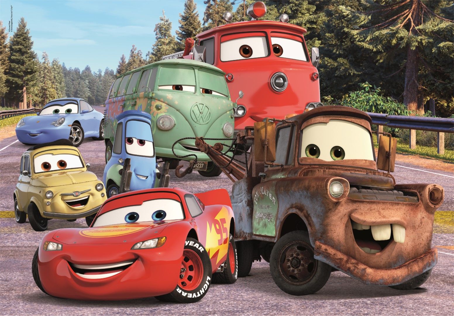 Clementoni Unisex Kinder Bunt Puzzle Mit 24 Teilen Disney Cars Maxi - Bild 5
