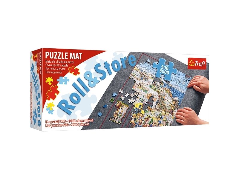 Trefl 60986, Puzzlematte, Grå
