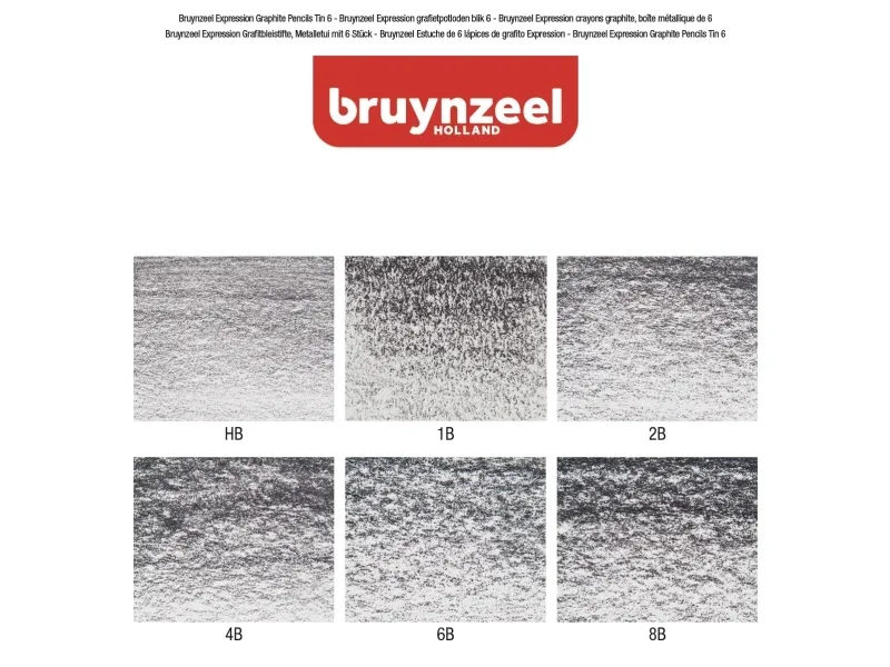 Bruynzeel 60311006, Multi, Trä, Hexagonal, 6 styck | Skola & Hobby - Konstmaterial - Pennor | GameStuff