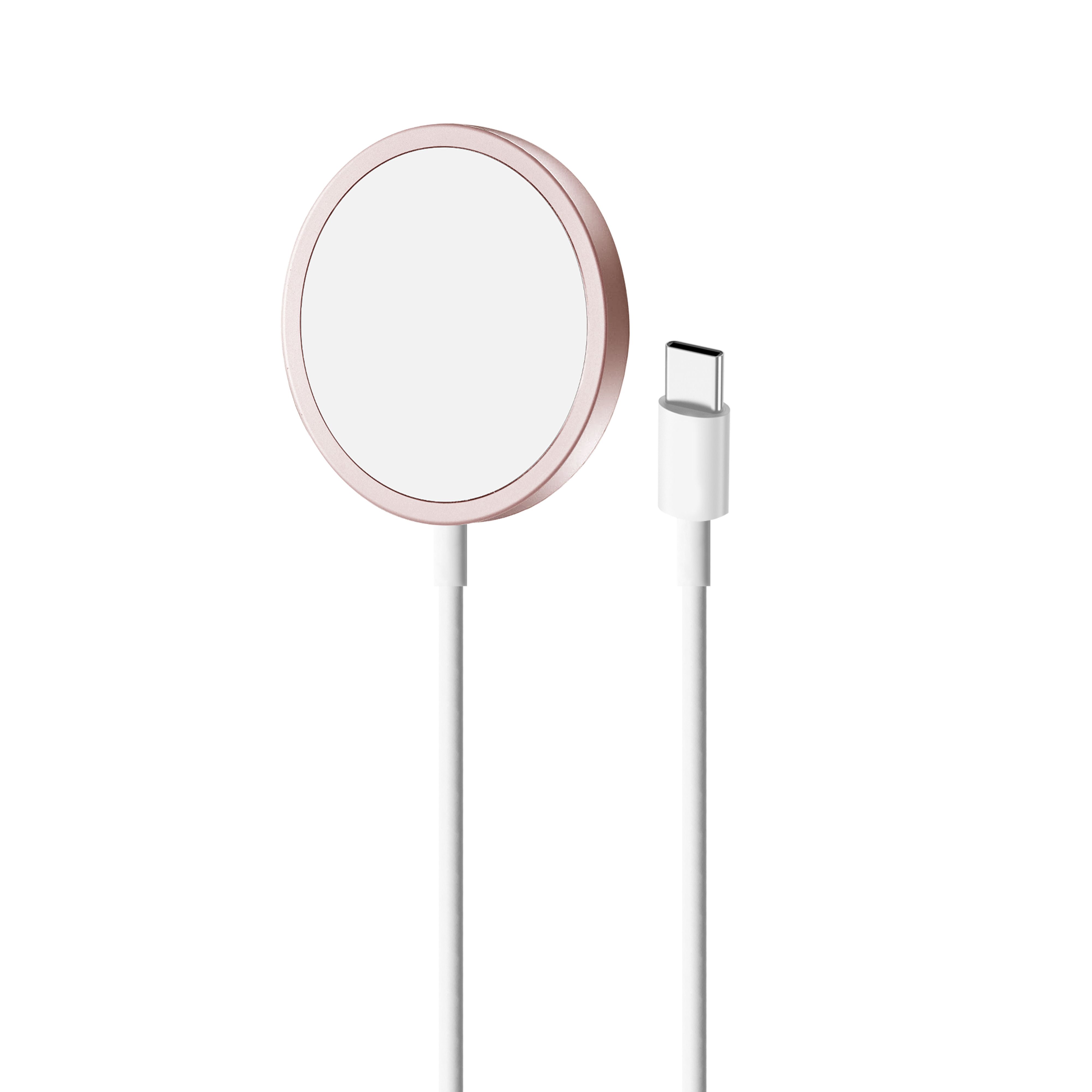 PURO CUSBCMAG1ROSE oplader til mobil enhed Smartphone Rose USB Trådløs opladning Indendørs