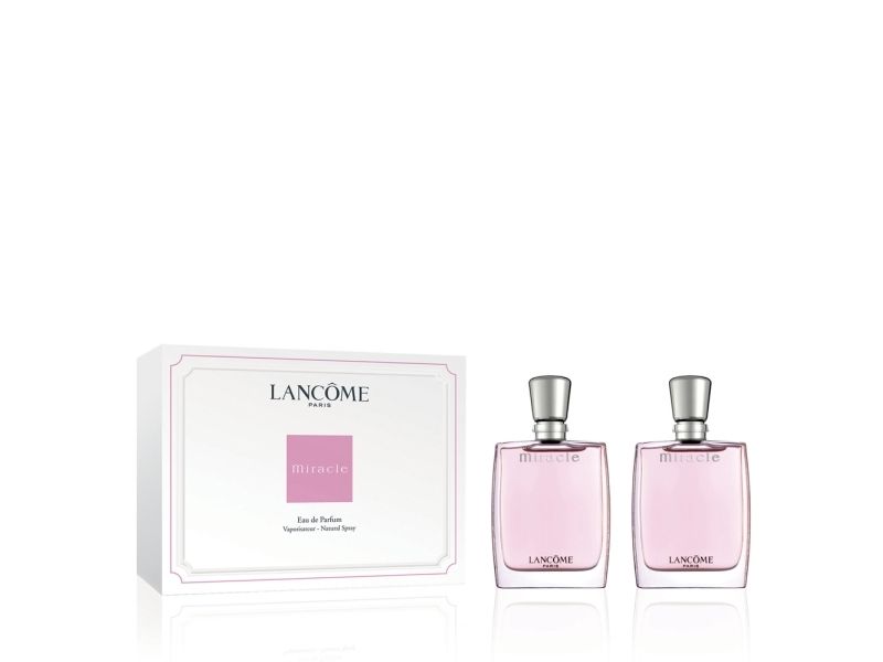 Lancome Set Duo, , Miracle, Eau De Parfum, For Women, 2 Pcs, 30 Ml For Women