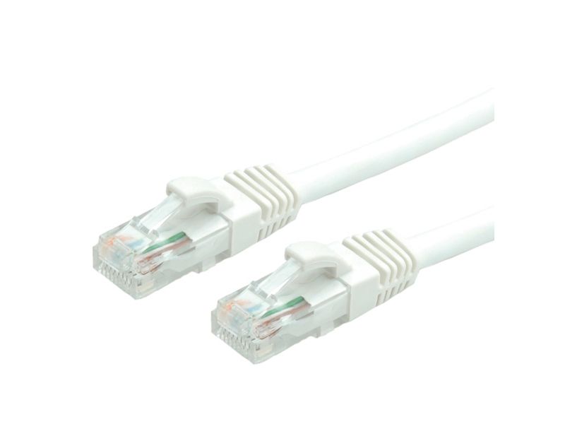 Value 2M Utp Cat.6A, 2 M, Cat6a, U/Utp (Utp), Rj-45, Rj-45, Weiß
