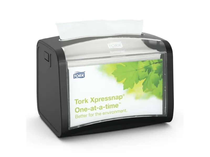 Tork Xpressnap servietdispenser sort - N4 272611 - Dispenser - N4 - Tork dispenser