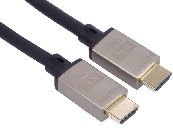 Premiumcord Hdmi 2.1 High Speed + Ethernet Kabel 8K@60Hz,Zlacené 1M