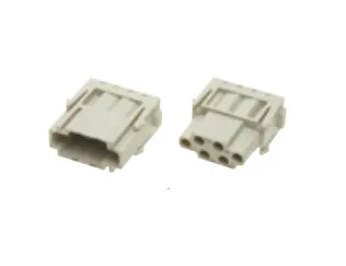 Harting 09 14 006 3101, E module, Grå, Polykarbonat, 500 V, 16 A, IEC 61984 EN 60664-1 DNV GL CSA-C22.2 No. 182.3 PVVA8.E318390 UL 1977 ECBT2.E235076 CSA-C22.2 No.... | Komponenter - Elektronik - Diverse komponenter | GameStuff