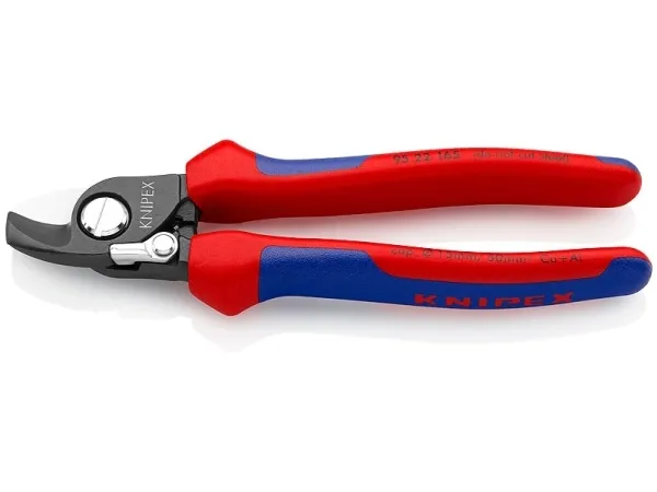 Knipex neu 95 22 165 Kabelsaks Passer til Aluminiums- og kobberkabel, enkelt- og flerledet 15 mm 50 mm² 0