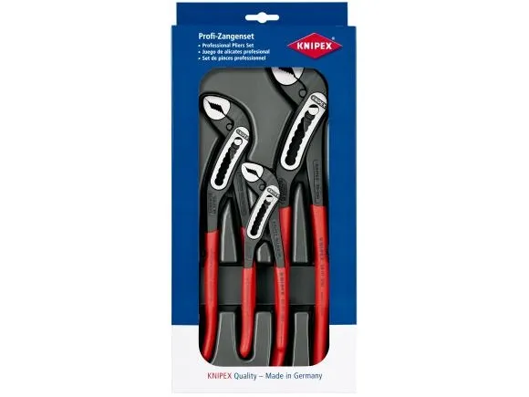Knipex Alligator Set, Tångset, Röd, 170 mm, 40 mm, 370 mm, 1,2 kg | Verktyg & Verkstad - Tänger - Tångsatser | GameStuff