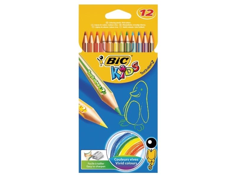 Bic Tropicolors, Mehrfarbig, 12 Stück(E)
