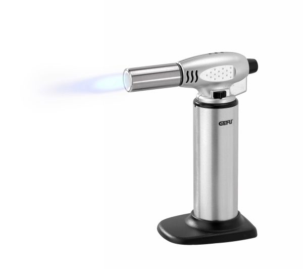 GEFU FUEGO Flambierbrenner für Crème brûlée, schwarz