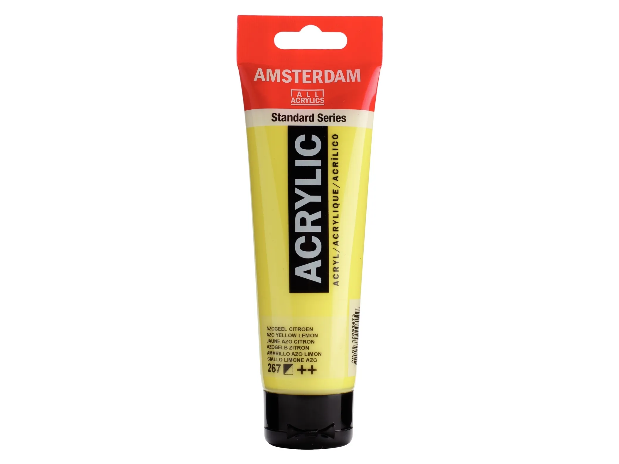 Amsterdam Standard Series Acrylic Tube Azo Yellow Lemon 267 | Skola & Hobby - Konstmaterial - Akryl & Akvareller | GameStuff
