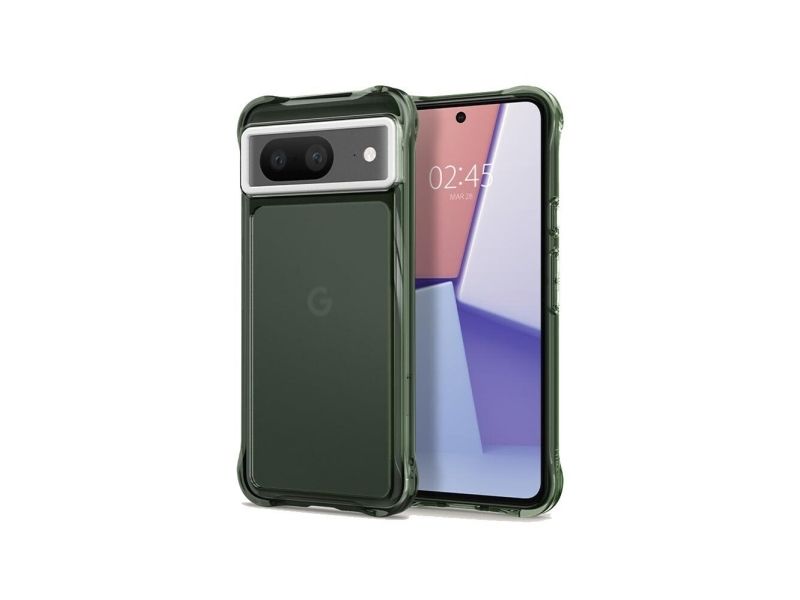 Spigen Cyrill Ultra Sheer, Cover, Google, Pixel 8, 15,7 Cm (6.16"), Grün