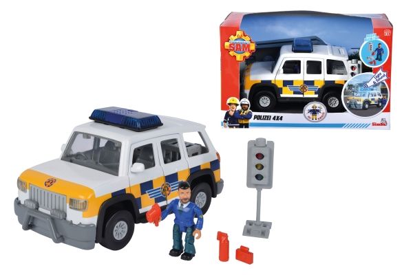 Simba Toys 109251096038, Jeep, 3 År, AAA, Hvid