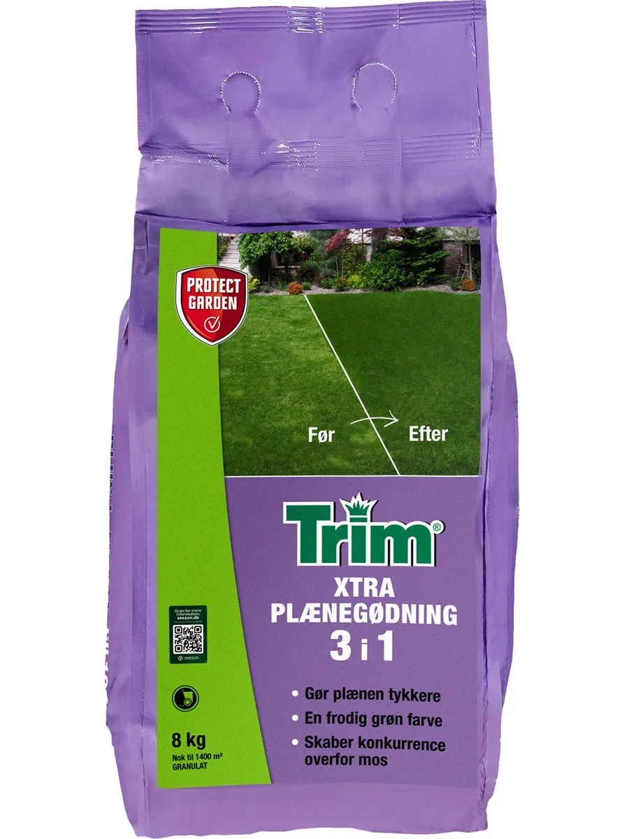 Trim® Xtra Plænegødning 3 i 1 - 8kg