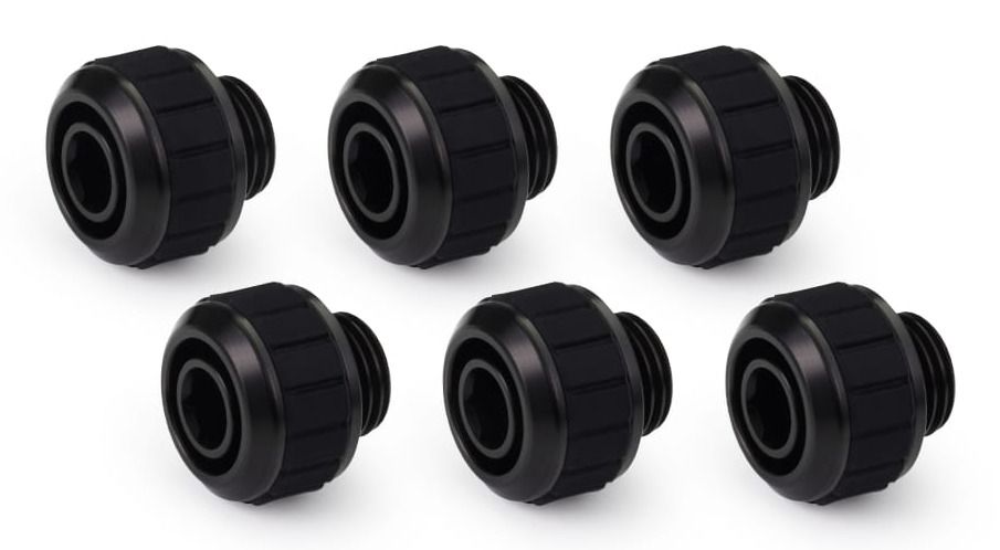 Alphacool Apex Grip, Montering, Messing, Sort, 1/4", Cpu, Gpu, 18,5 Mm