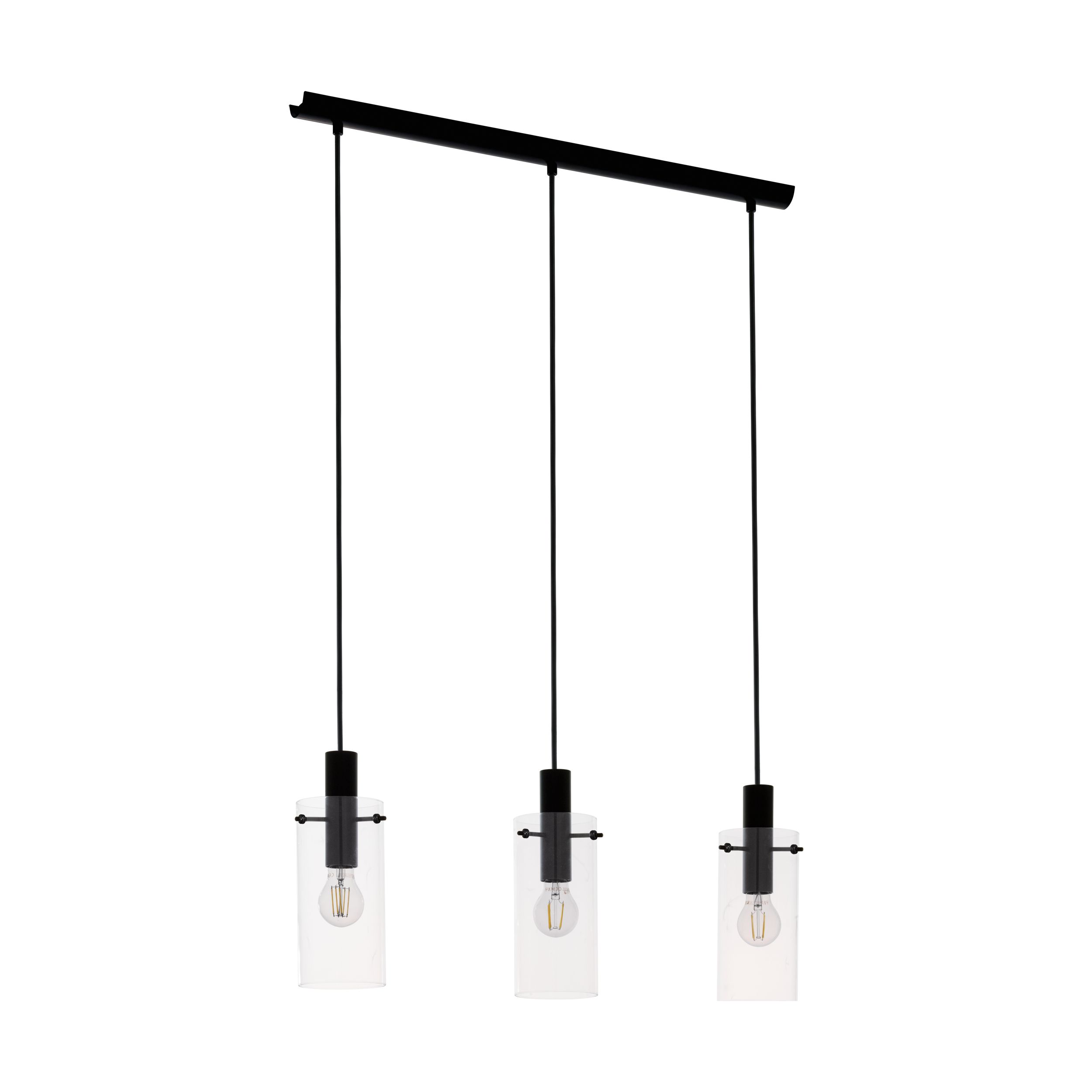EGLO MONTEFINO LANGBORD 3L 110 SORT/KLAR