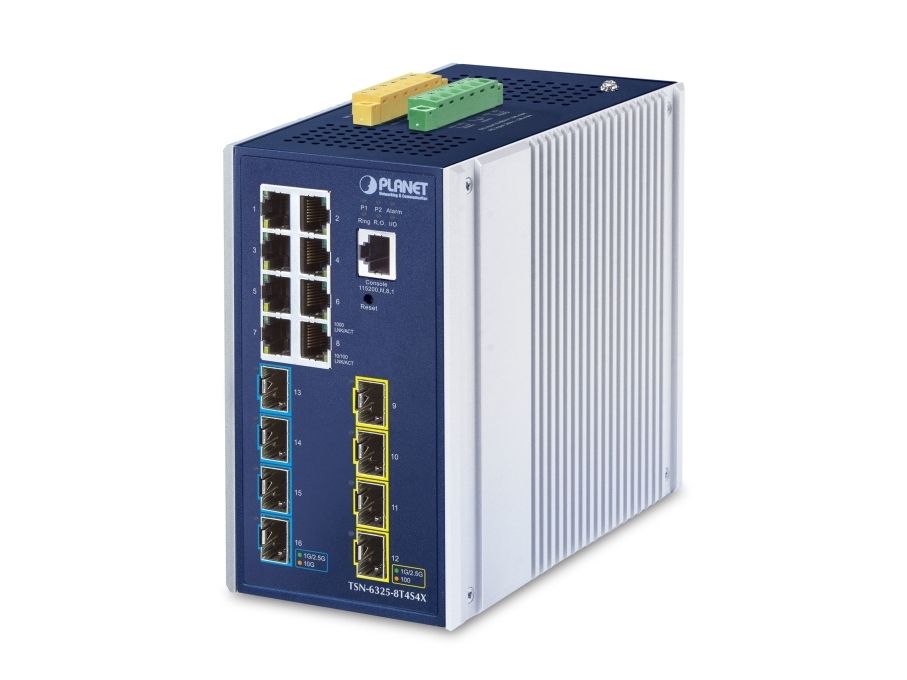Planet Ip30 Din-Rail Industrial L3, Managed, L3, Gigabit Ethernet (10/100/1000), Vollduplex, Wandmontage