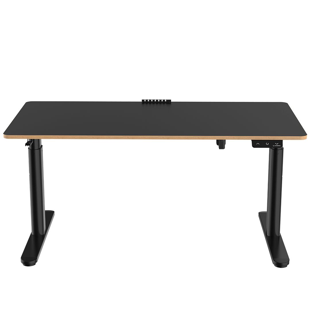 Elektrisk gaming skrivebord Ultradesk Pulsar Black - 120 x 60 cm