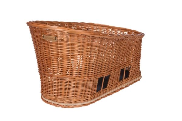Basil Pasja, Hinten, Fahrradkorb, Holz, 30 L, 10 Kg, 450 Mm