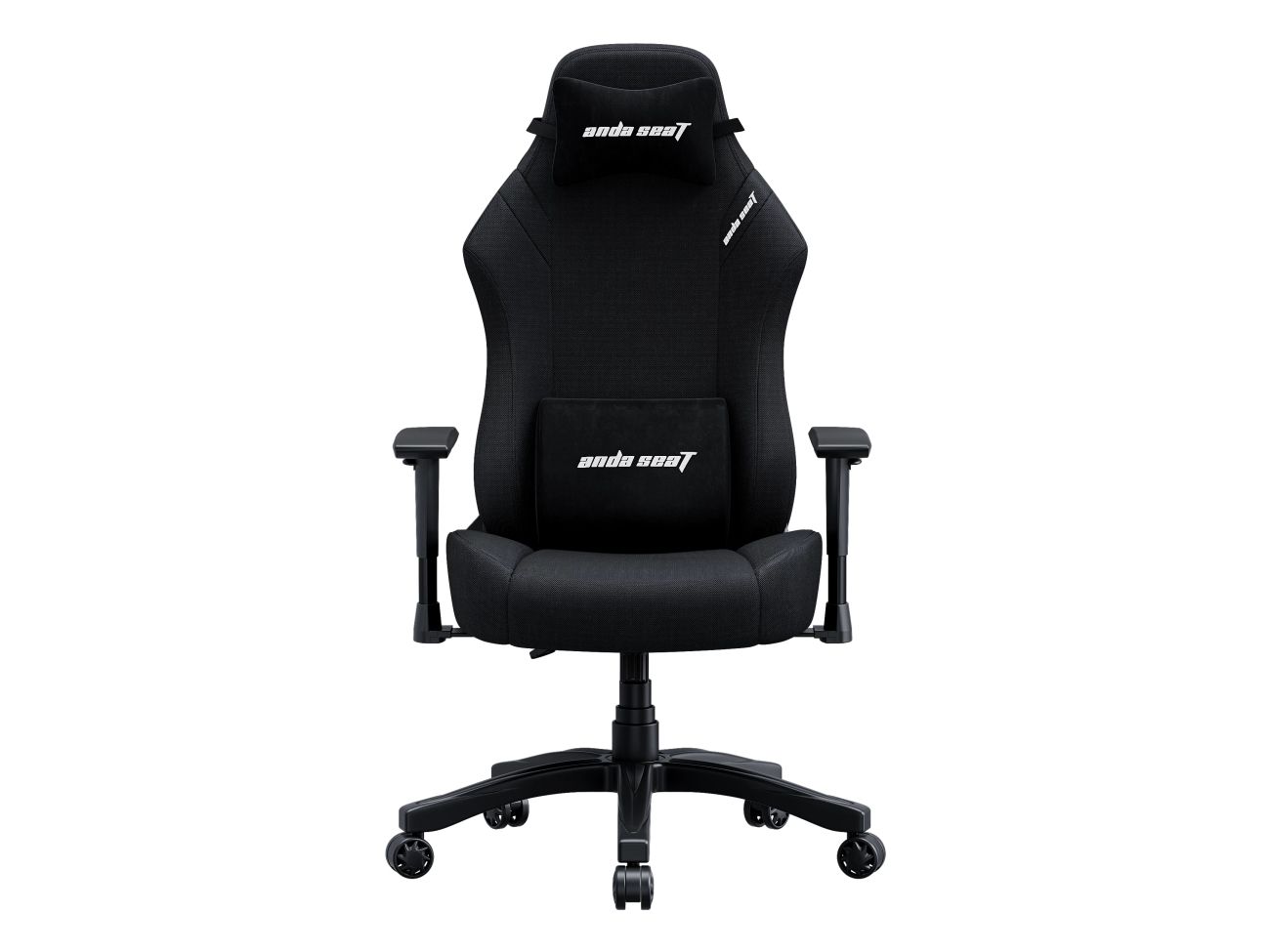 Anda Seat Luna, Gaming-Sessel, 120 Kg, Gepolsterter Sitz, Gepolsterte Rückenlehne, 180 Cm, Schwarz