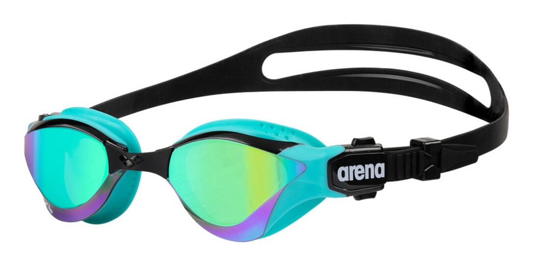 Arena Cobra Tri Swipe Mirror, Unisex, One Size, Multi, Polycarbonate, Polypropylene, Multicolour, Polycarbonate