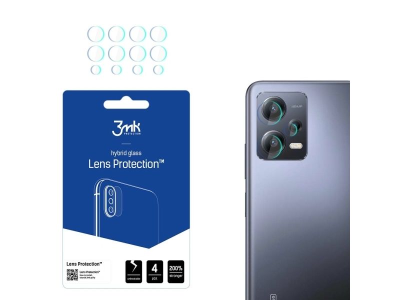 Xiaomi Redmi Note 12 Pro+ / Note 12 Pro 7H Kameraglas Für Objektiv Aus Der 3Mk Lens Protection Serie