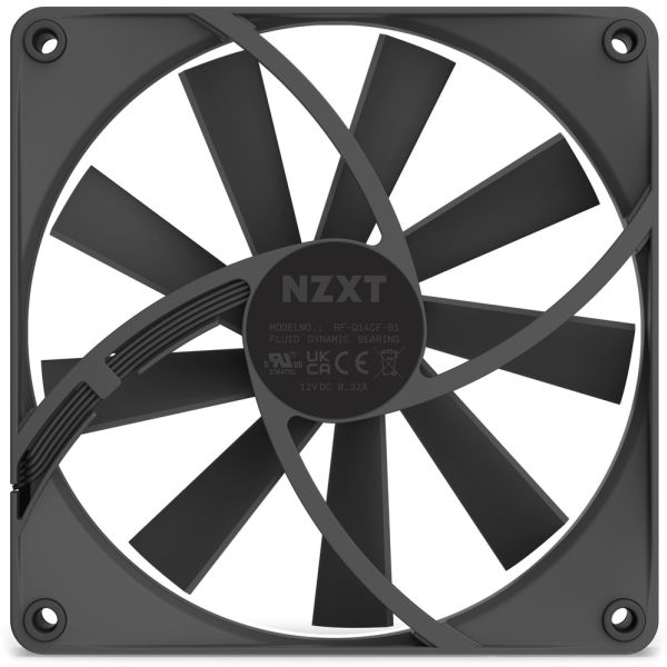 Nzxt F Series F120 Rgb Triple Pack - Indsats Med Blæser - 120 Mm - Hvidmatteret