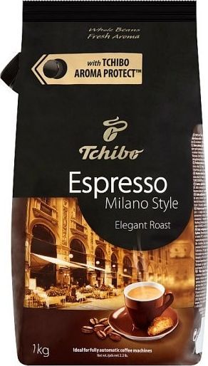 Tchibo Espresso Milano Style, 1 kg, Espresso, Ljusrostade, 1 styck | Catering - Drycker - Kaffe och kaffebönor | GameStuff