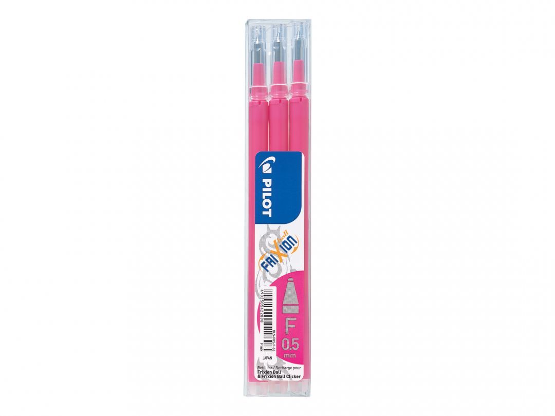 Pilot FriXion Tintenroller Minen - Pink - 0.3 mm - 3er Pack - Image 6