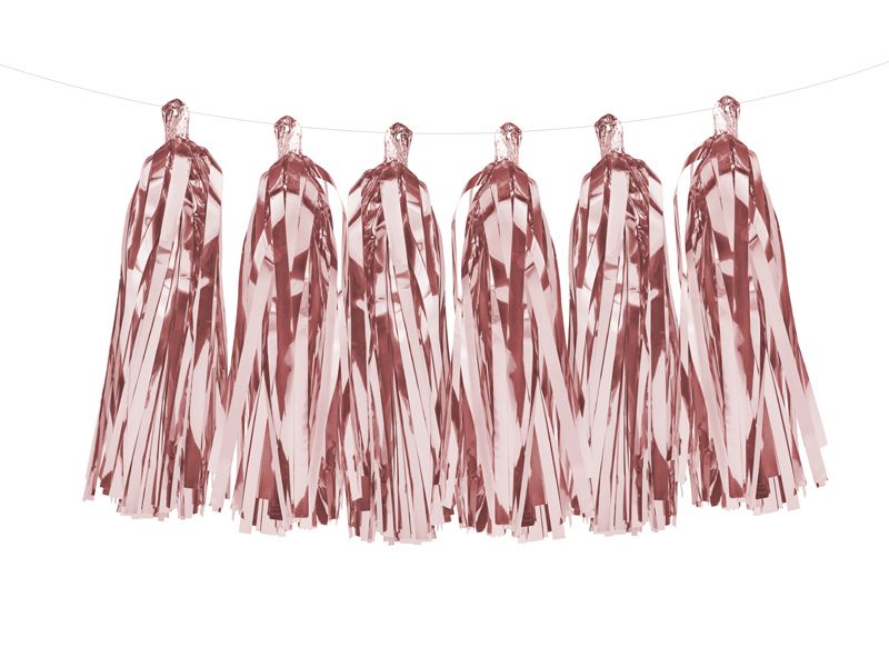 Rose Gold Frynseguirlande