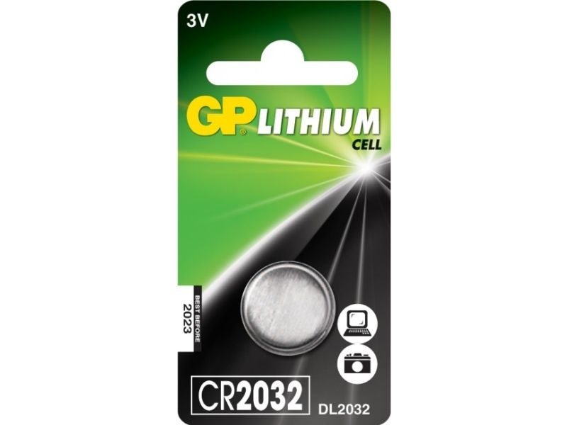 Lithium Button Cell Cr2032 Blister Mit 1 Batterie. 3V