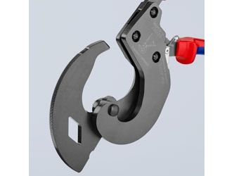 Knipex 95 32 340 Sr, Sideskærende Tænger, 3,2 Cm, Stål, Blå, Rød, 340 Mm, 1,3 Kg