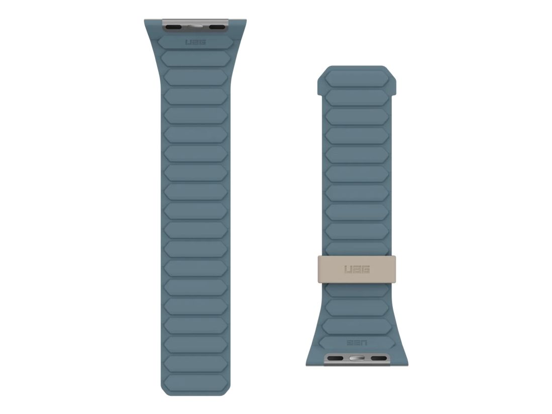 Urban Armor Gear 194160118051, Band, Smartwatch, Beige, Cloud Blå, Apple, Watch Series 4-6, Se, & Se 2 44Mm, Series 7-9 45Mm, Series 10 46Mm, Ultra 1