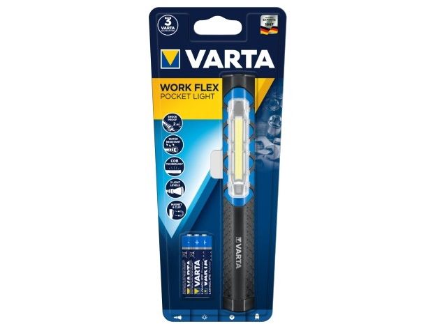 Varta Work Flex Pocket - Arbejdslys - Led - 1.5 W - Triangel