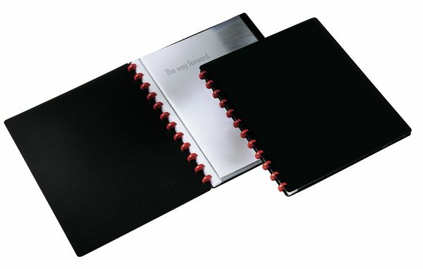 Durable DURALOOK, Sort, Polypropylen (PP), Portræt, A4, Kombi-binding, 1 stk
