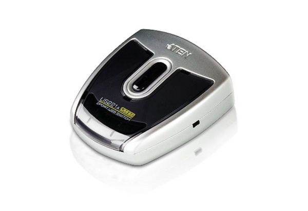 ATEN US221A - USB sharing switch til periferiudstyr - 2 x USB 2.0 - desktop