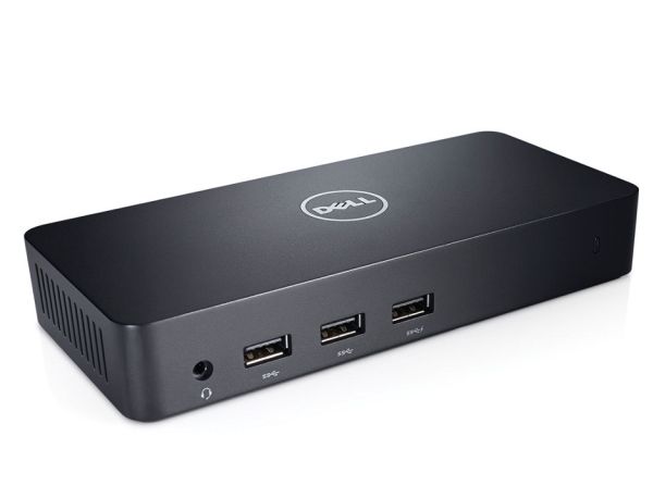 Dell Usb 3.0-Dockingstation D3100, Kabelgebunden, Usb 3.2 Gen 1 (3.1 Gen 1) Type-B, 3,5 Mm, Usb Typ-A, Usb Typ-B, 10,100,1000 Mbit/S, 1000Base-T, 100