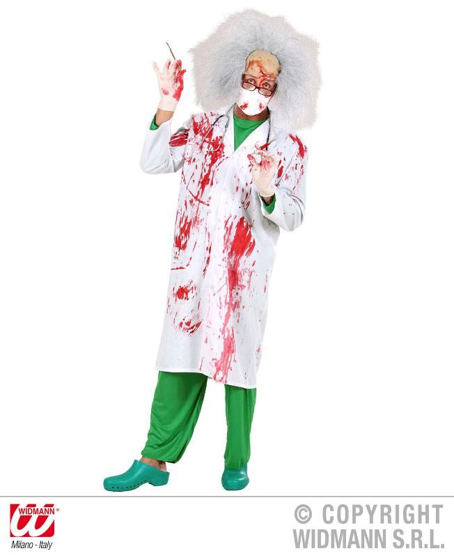 Blutiger Doktor-Kittel