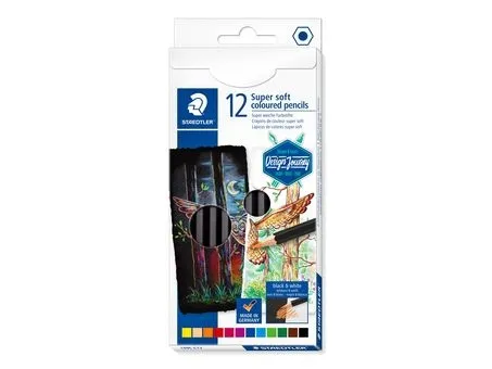 STAEDTLER 149C - Färgpenna - super mjuk - blandade färger (paket om 12) | Skrivredskap - Märkpennor - Permanent Marker | GameStuff