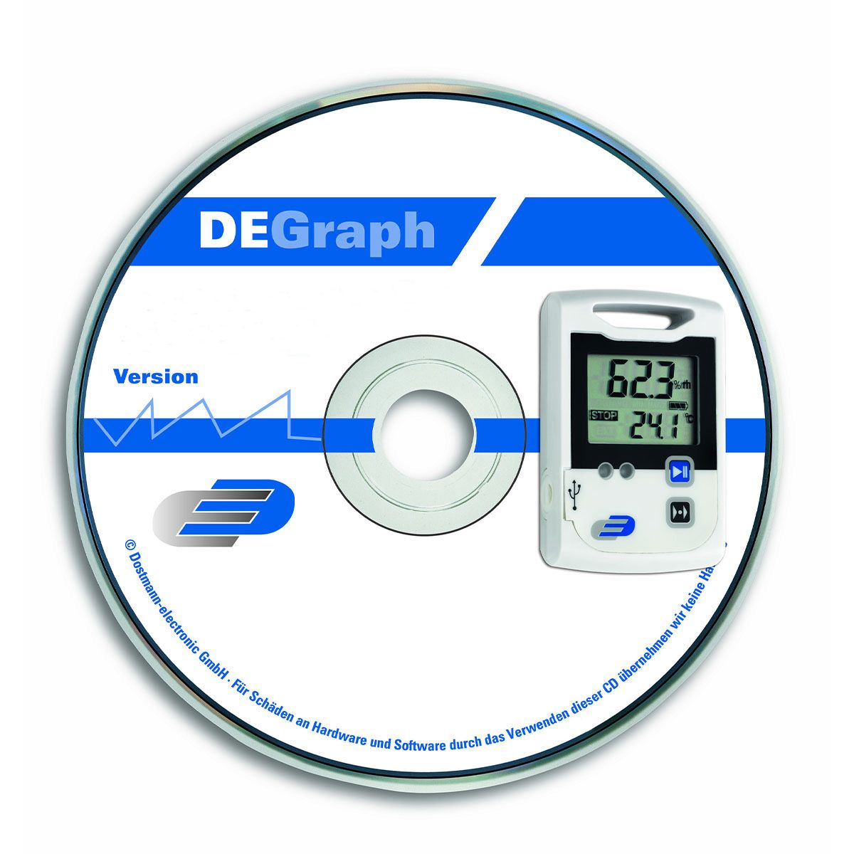 TFA-Dostmann 31.1041, Hvid, Plast, 1 stk, TFA-Dostmann: LOG10 (31.1046), LOG20 (31.1052), LOG100 (31.1039), LOG110 (31.1040) & LOG110-EXF...