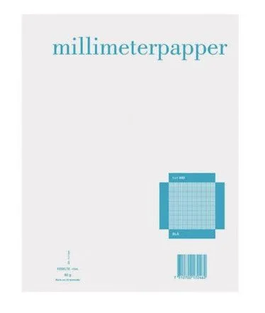 Millimeterpapir Esselte, 1x1 mm, A4, pakke a 5x50 stk | Papper & Emballage - Block & Post-It - Block | GameStuff