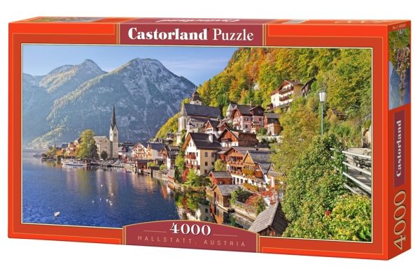 Castorland Hallstatt, Austria 4000 Pcs, 4000 Stück(E), Stadt, 9 Jahr(E)