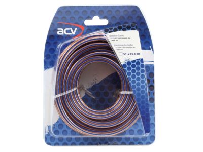 ACV højt. Kabel 2x1,5mm2 - 10 meter