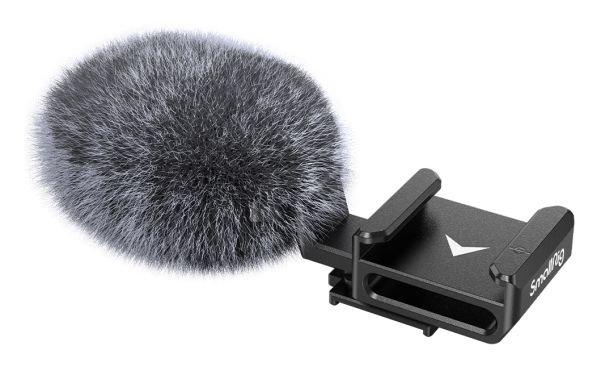 SmallRig Cold Shoe Adapter with Windshield for Sony ZV-E10 and ZV-1/ZV-1F - 3526 - Image 5